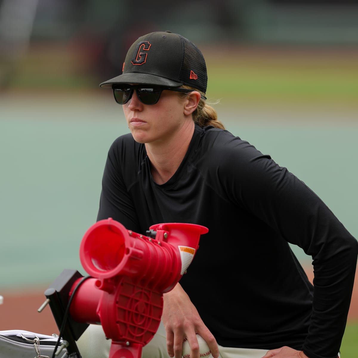Alyssa Nakken made MLB history as the first woman to coach on the