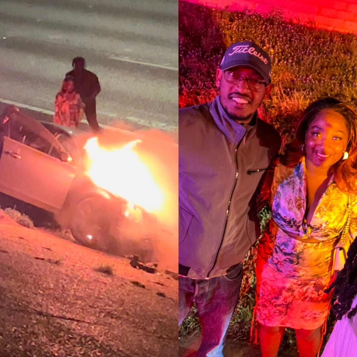 Vikings WR KJ Osborn details pulling man from burning car in Texas