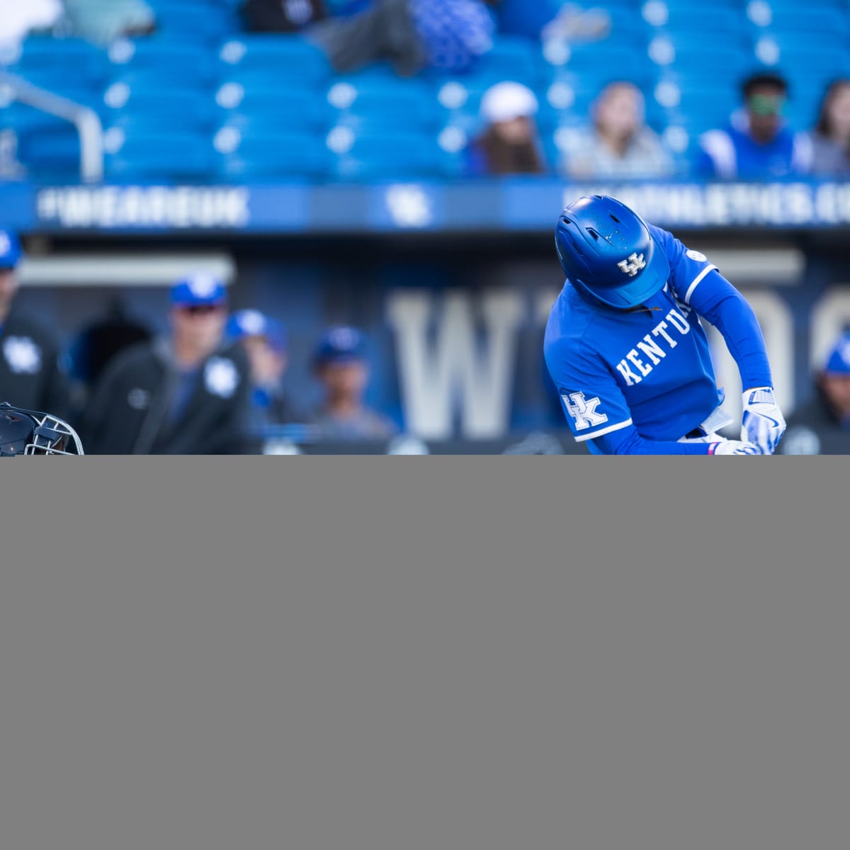 Kentucky outfielder Kendal Ewell (0) plays against Eastern