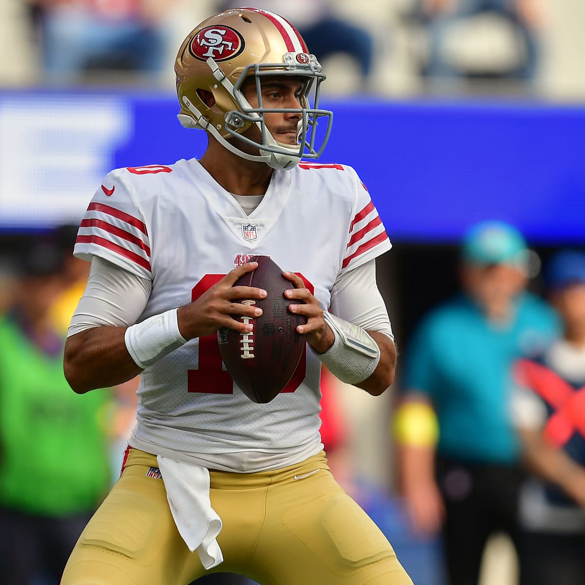 Las Vegas Raiders Jimmy Garoppolo from West Virginia facility - Sports  Illustrated Las Vegas Raiders News, Analysis and More