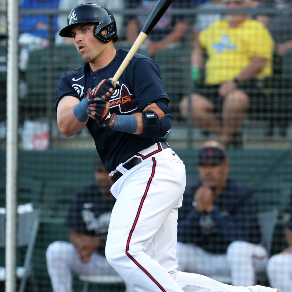 WATCH: Atlanta Braves slugger Austin Riley opens game in