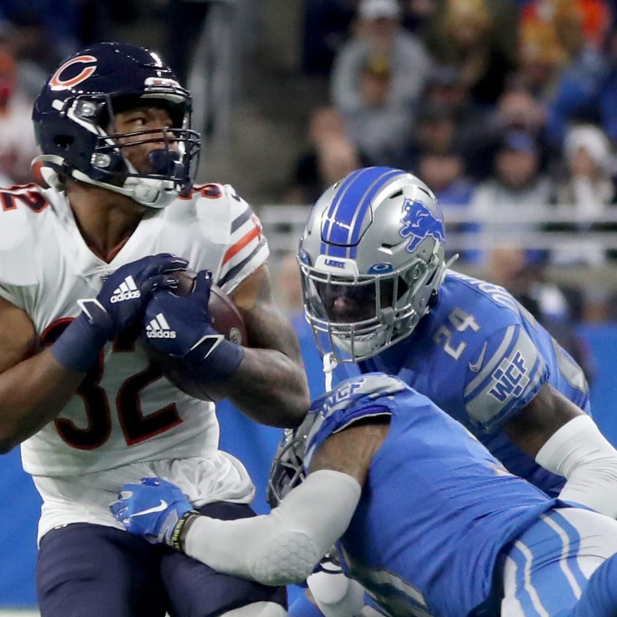 Chicago Bears RB David Montgomery slimmed down in offseason by changing diet