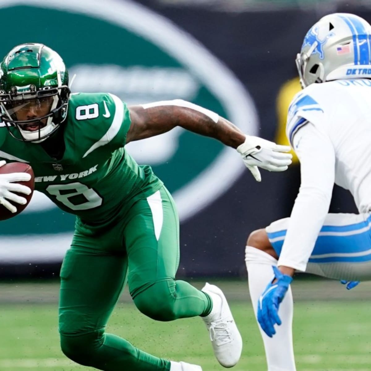 New York Jets WR Elijah Moore Reflects on Journey From Trade Request to  First Touchdown of Season - Sports Illustrated New York Jets News, Analysis  and More