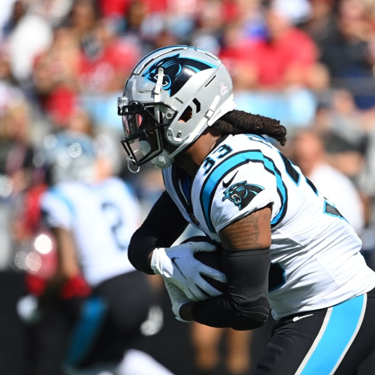 A son's promise: Panthers' Foreman making most of 2nd chance