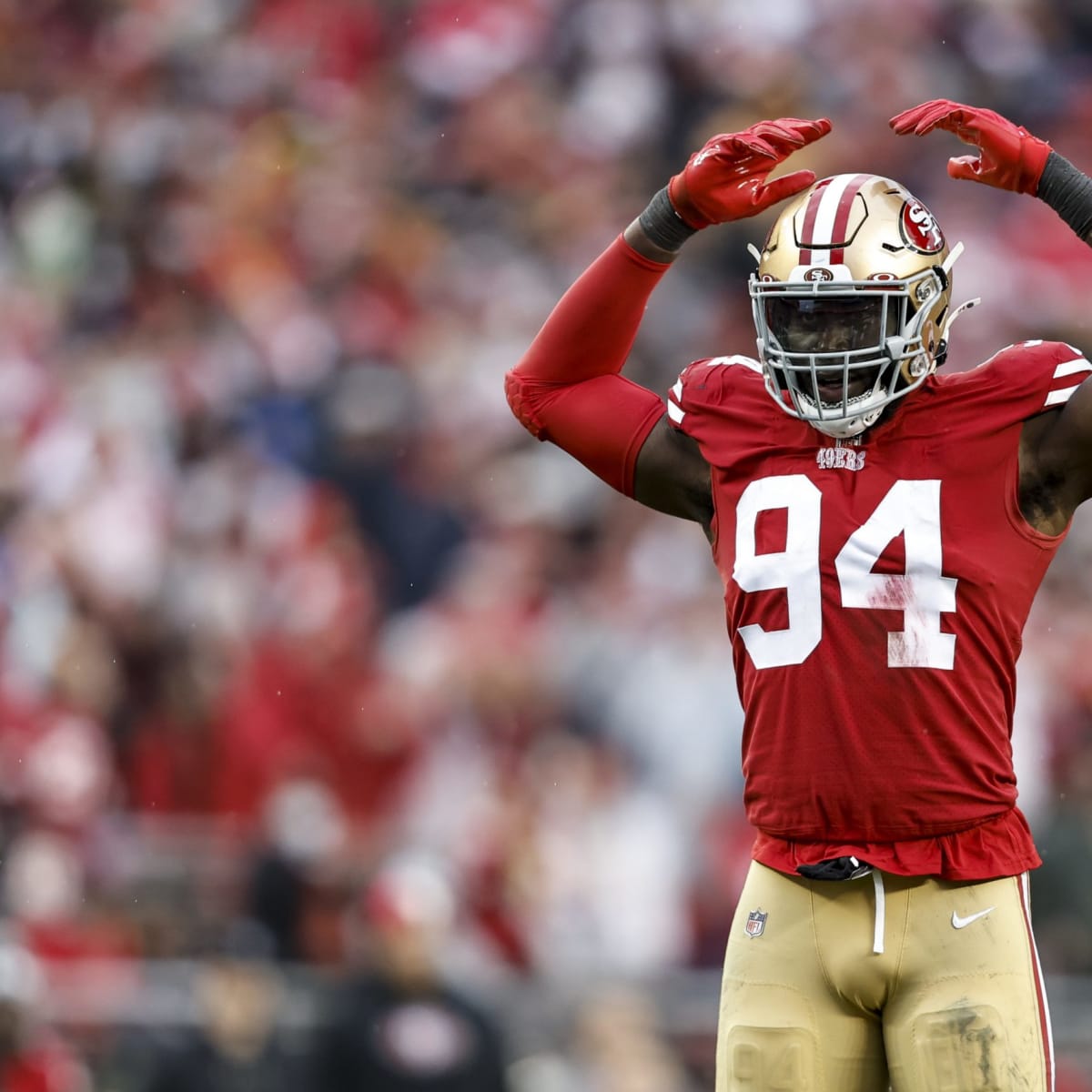 KC Chiefs Sign DL EDGE Charles Omenihu from San Francisco 49ers - Sports  Illustrated Kansas City Chiefs News, Analysis and More