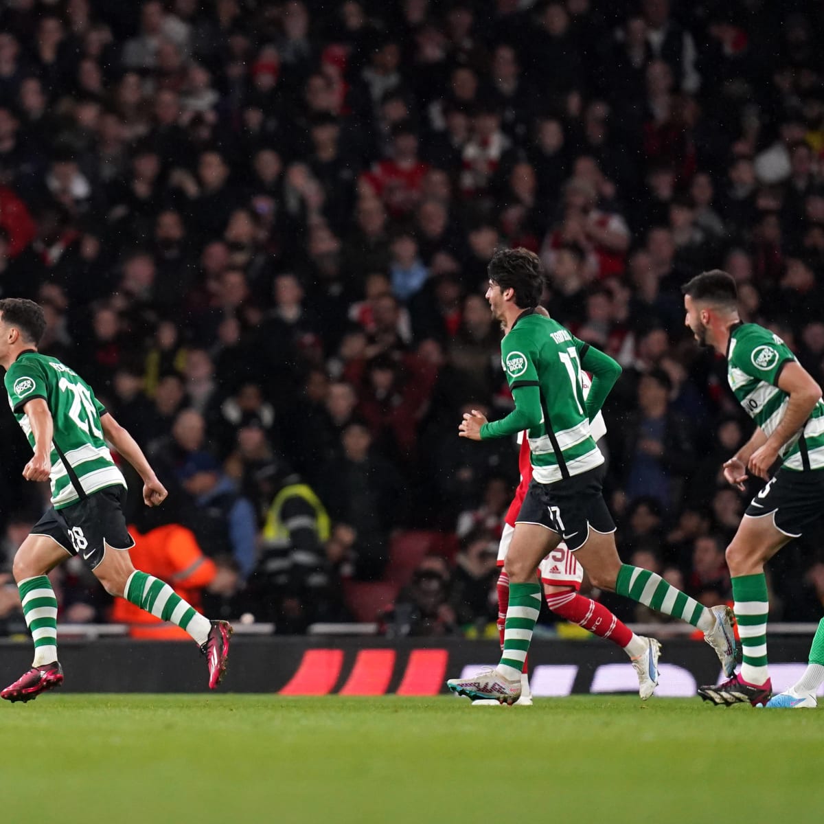 Watch Pedro Goncalves score from halfway line vs Arsenal - Futbol on  FanNation