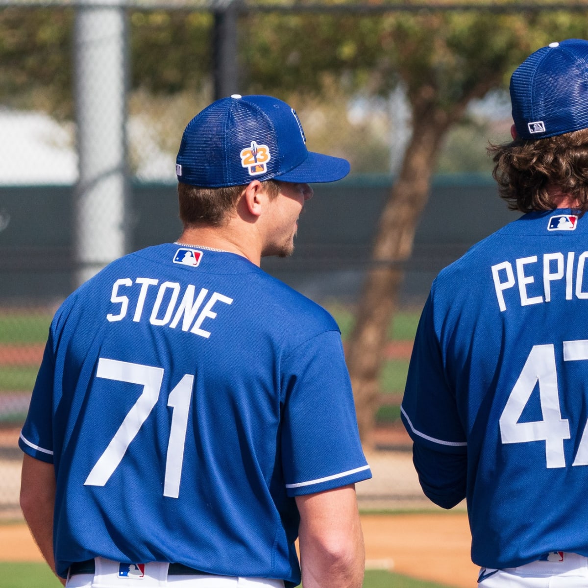 Dodgers prospect Gavin Stone making an impact in first MLB camp
