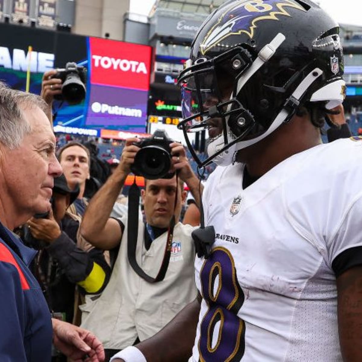 Bill Belichick Reveals New England Patriots Pursuit of Baltimore Ravens'  Lamar Jackson Last Offseason - Sports Illustrated New England Patriots  News, Analysis and More