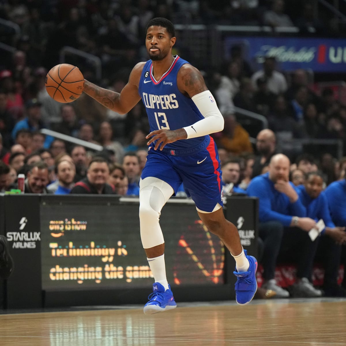 Concern for the Clippers after Paul George suffers knee injury