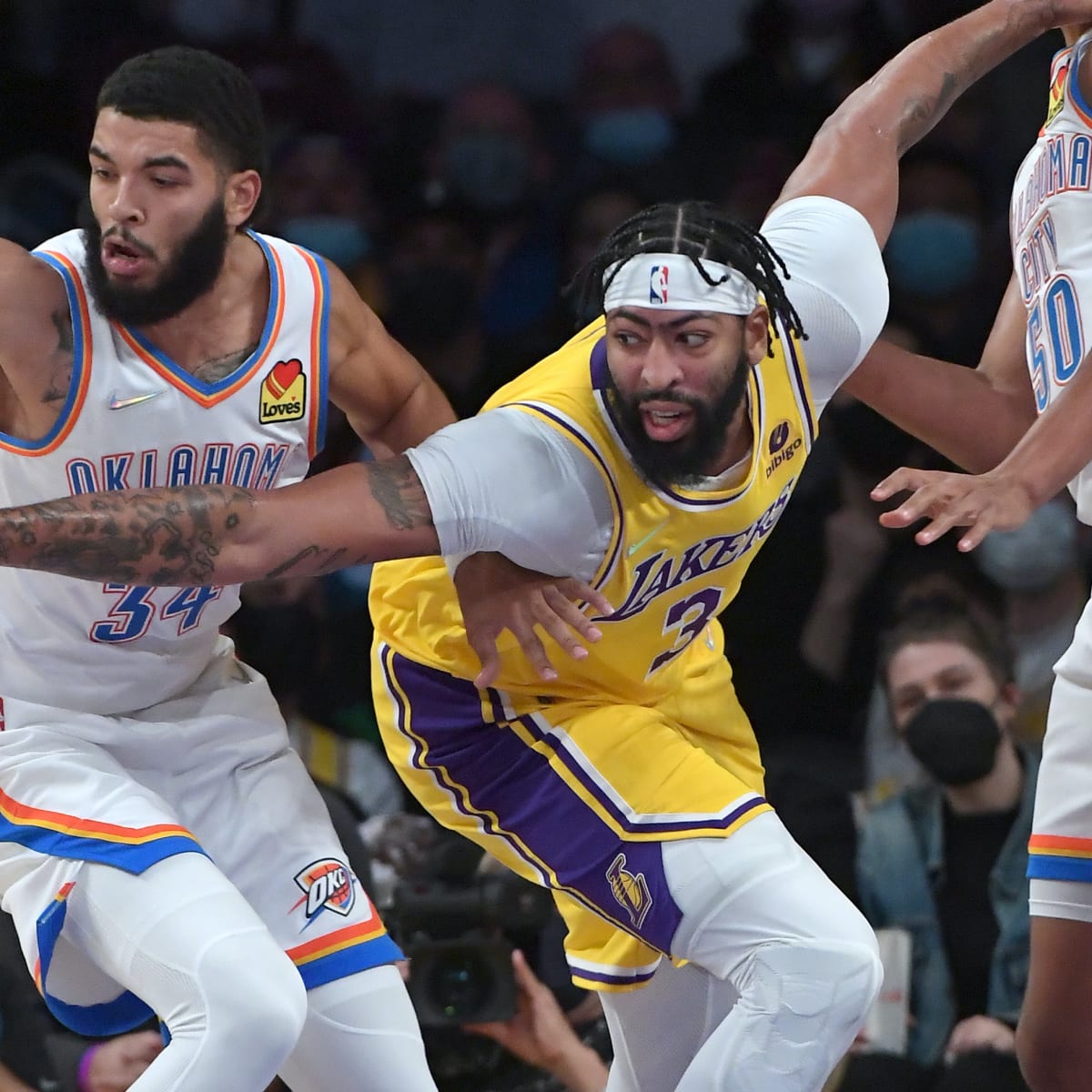 Lakers' Anthony Davis (stress injury) out indefinitely