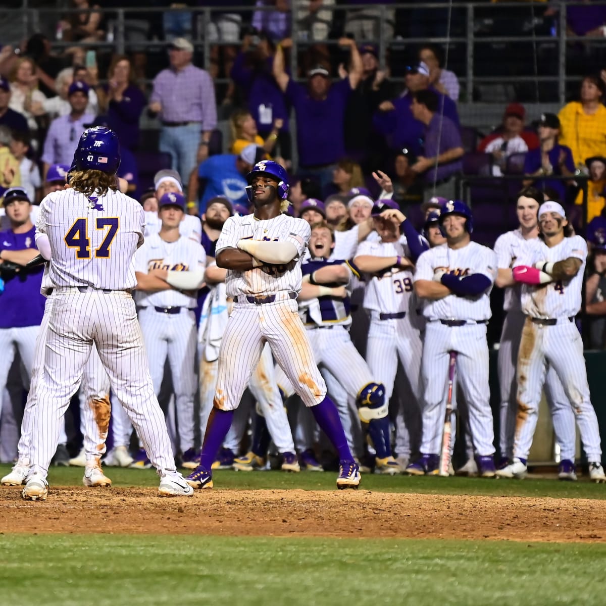 LSU defeats Nicholls 12-2 for its 10th run-rule victory of the