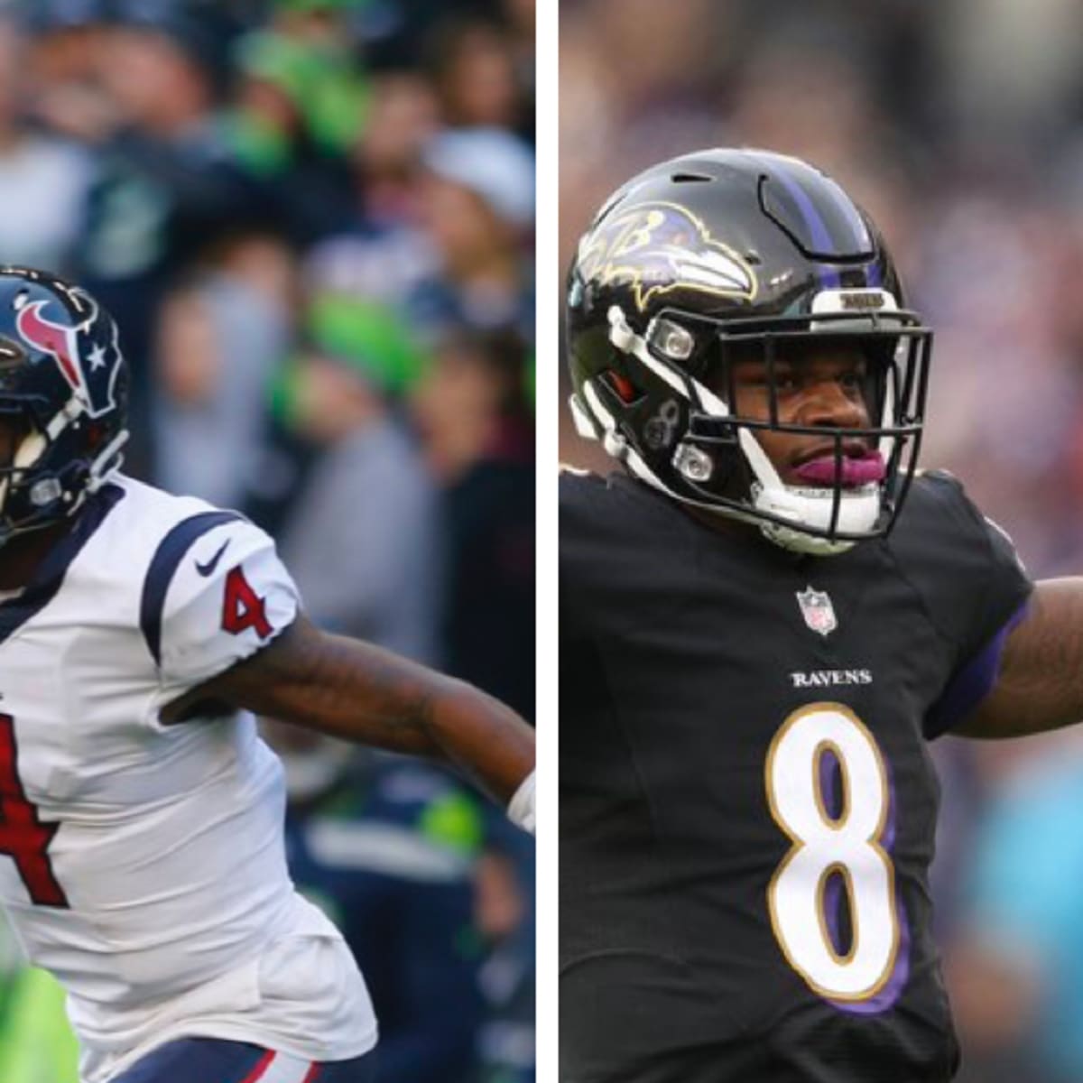 Texans QB Deshaun Watson gives Ravens' Lamar Jackson 'MVP' jersey - Sports  Illustrated