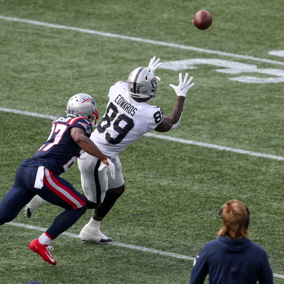 New Orleans Saints signing former Raiders third-round WR Bryan Edwards