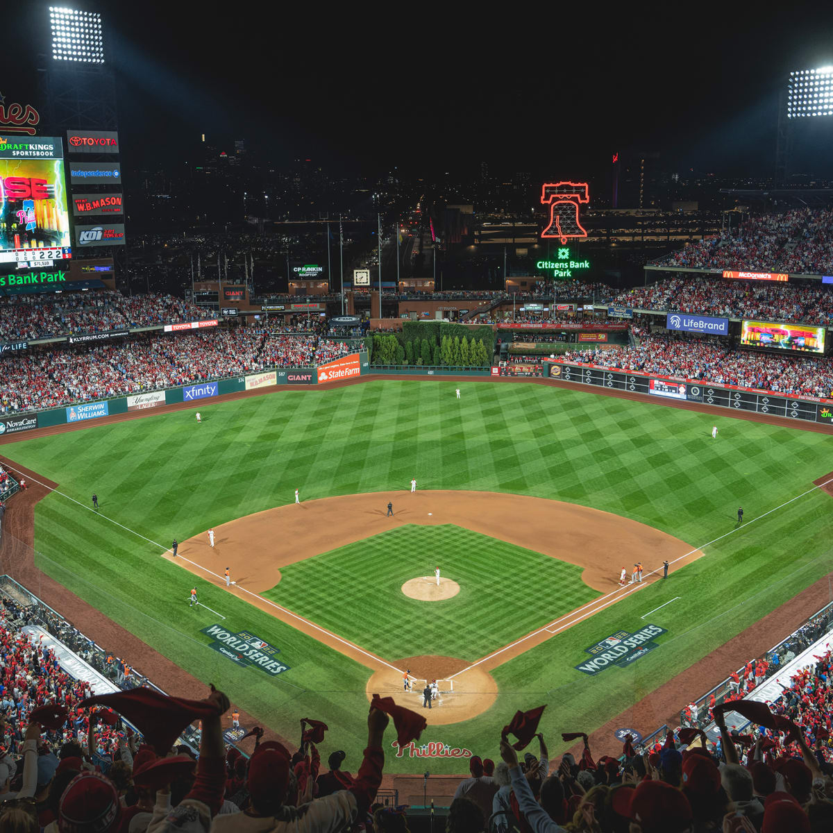 New York Post on X: Fan stretchered off after falling into bullpen during  Red Sox-Phillies game   / X