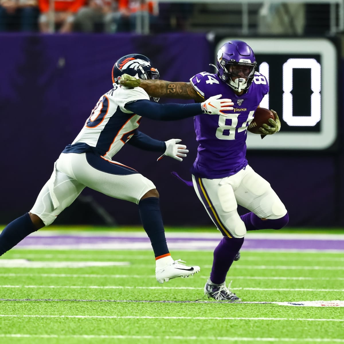 Irv Smith Jr. receives praise from PFF and Vikings' head coach - Cincy  Jungle