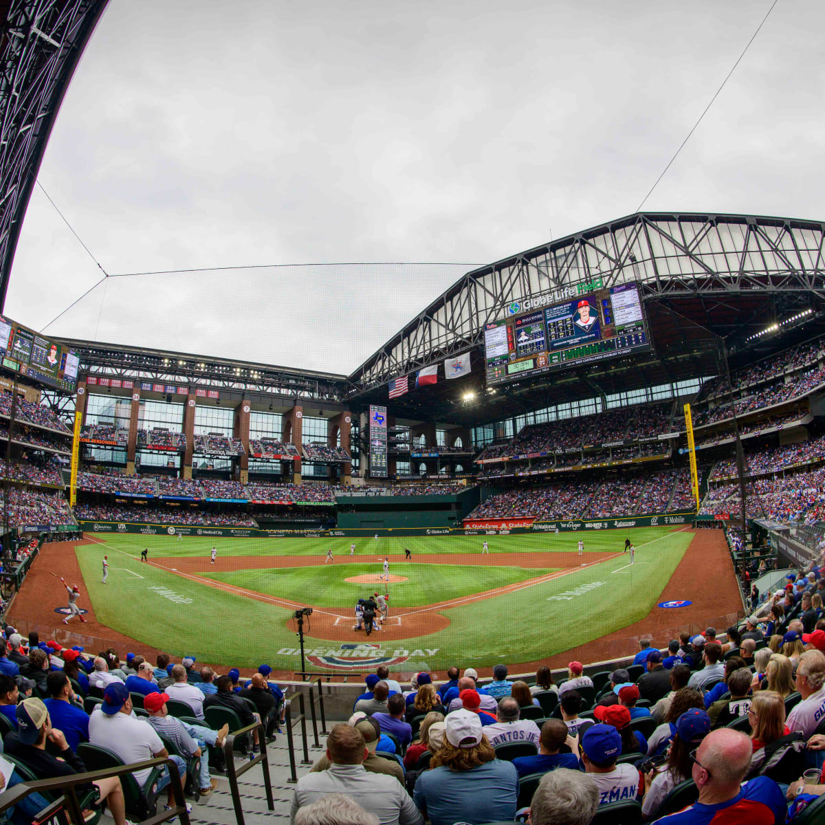 Watch: Globe Life Field Roof Opens Before Texas Rangers, Kansas City Royals  Game - Sports Illustrated Texas Rangers News, Analysis and More