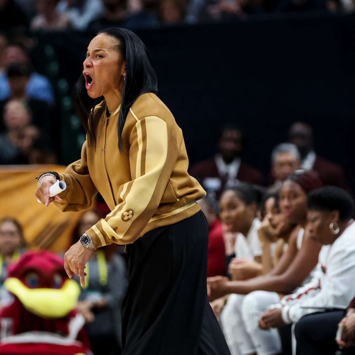 Dawn Staley, Gamecocks basketball coach, is titan on and off court