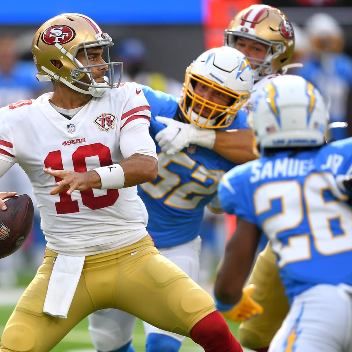 Who are the experts taking in Chargers vs. 49ers?