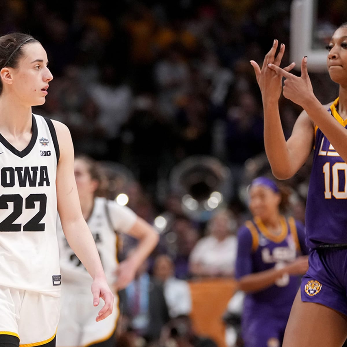 Angel Reese taunted Iowa's Caitlin Clark and exposed an NCAA double  standard - Vox