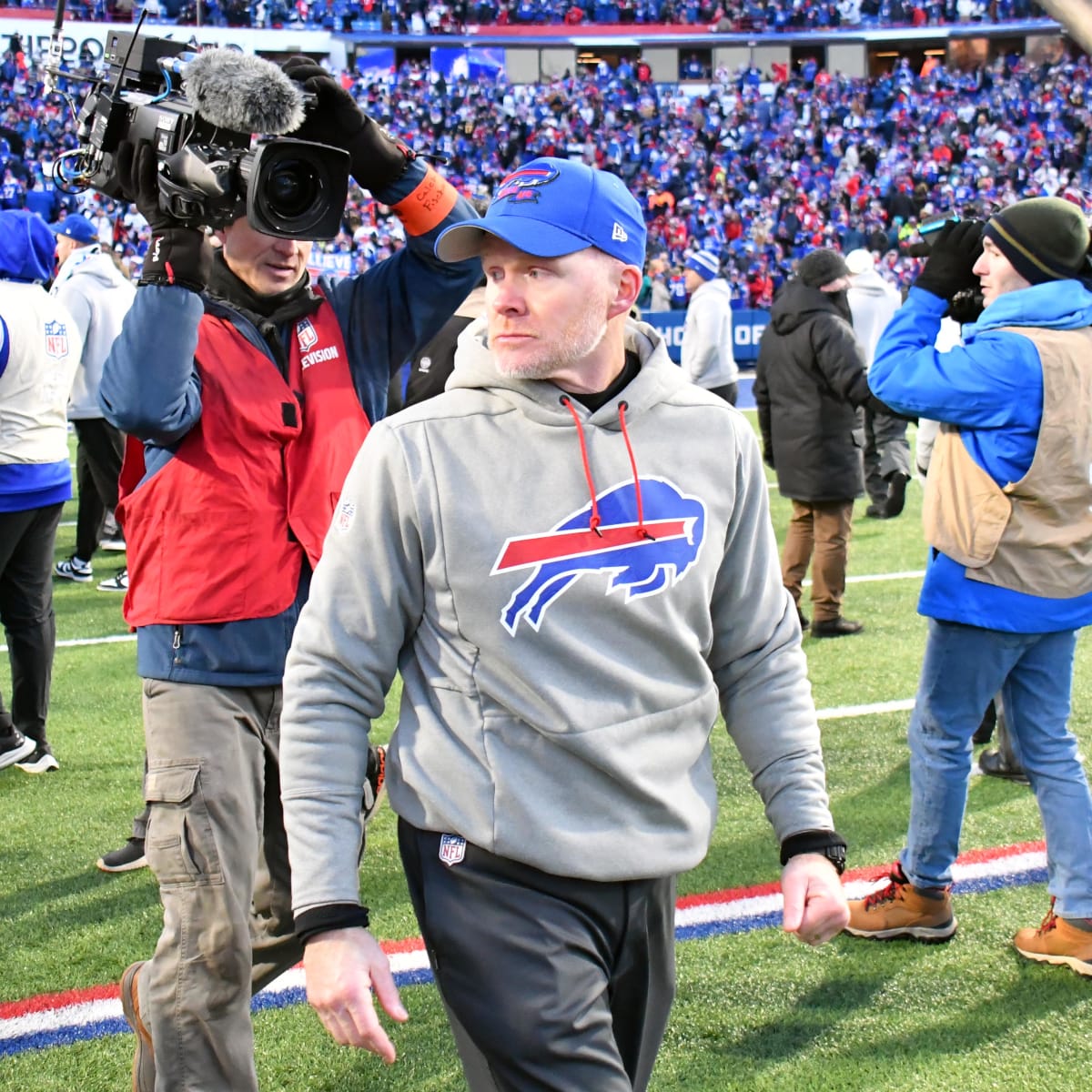 Bills coach Sean McDermott on taking over defensive play-calling in