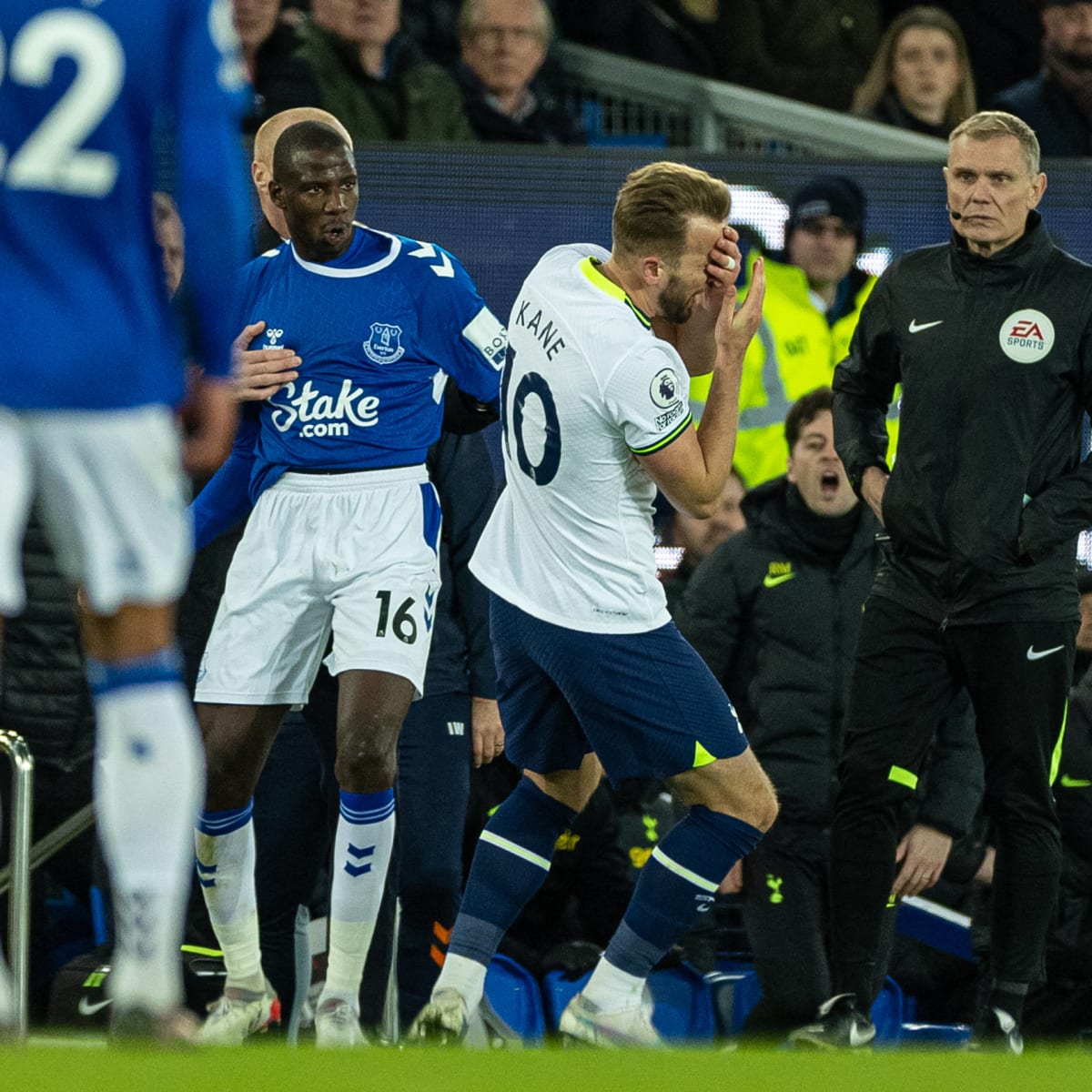 Harry Kane "embarrassing" to get Abdoulaye Doucoure sent off - Futbol on  FanNation