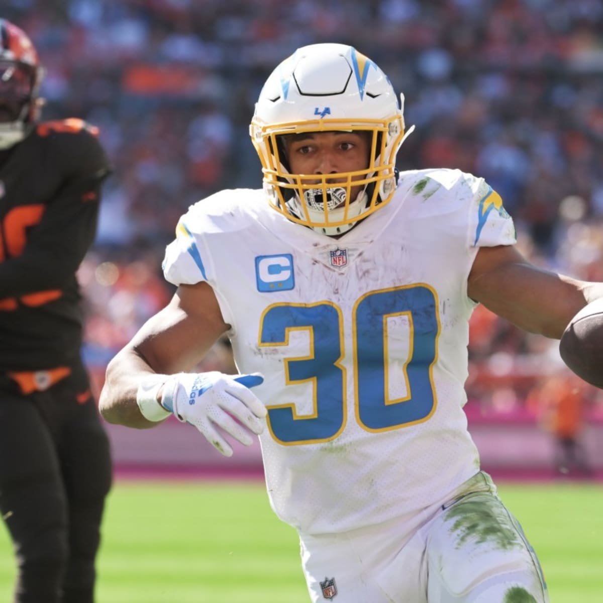 Los Angeles Chargers running back Austin Ekeler (30) and Los