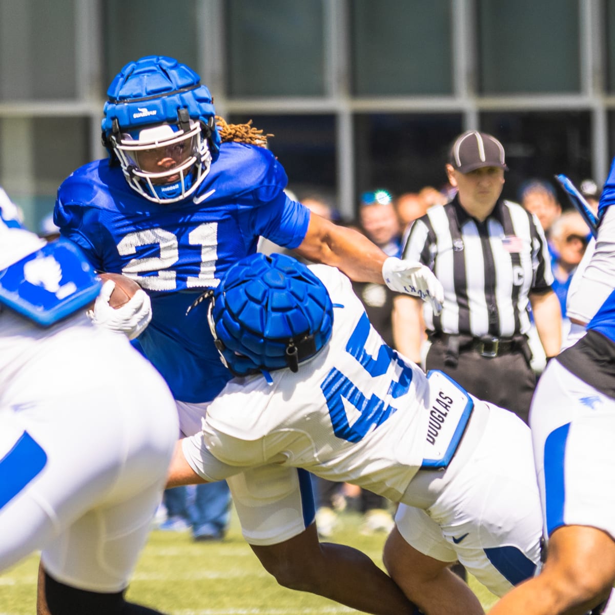 How Kentucky football backup QB Kaiya Sheron played vs. South Carolina