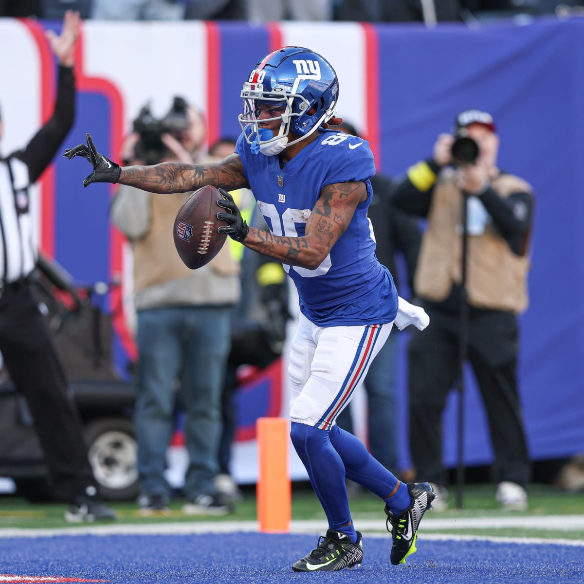 Chiefs signing Richie James: Former Giants WR agrees to terms with Kansas  City, per report 