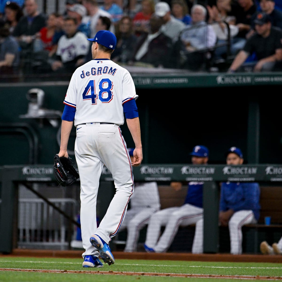 Rangers' Jacob deGrom put on 15-day IL with elbow inflammation