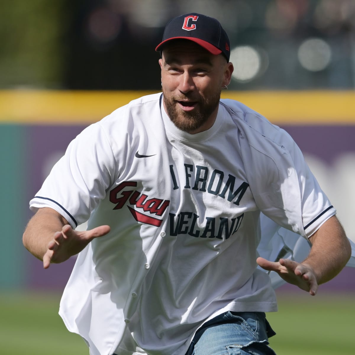 Stars Throwing the First Pitch at Baseball Games