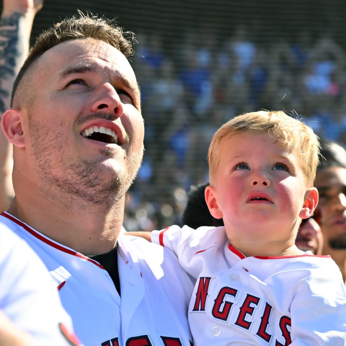 Angels News: Mike Trout Speaks on what it means Having his Son Present at  Games - Los Angeles Angels