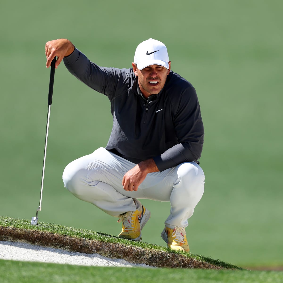 Masters Round 1: Jon Rahm fights back from brutal start; LIV's Brooks  Koepka atop crowded leaderboard