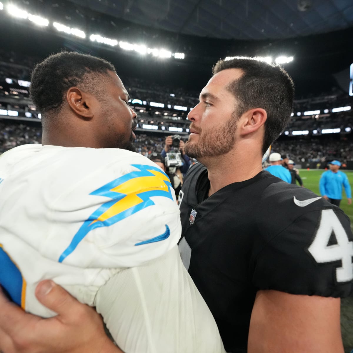 Khalil Mack's Dominance in Los Angeles Chargers Debut Secures 24-19 Win  Over Las Vegas Raiders - Sports Illustrated Los Angeles Chargers News,  Analysis and More