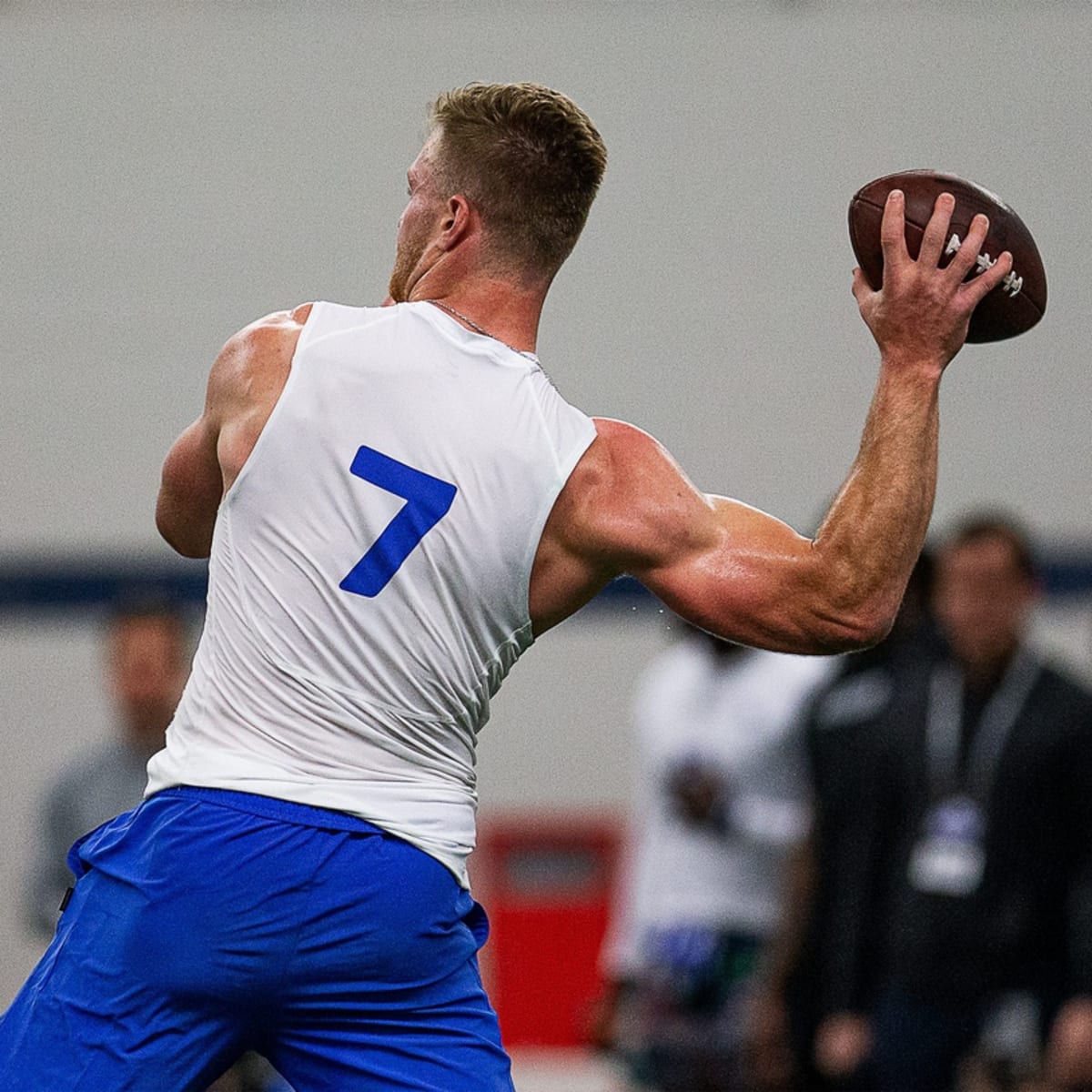 Kentucky QB Will Levis talks NFL Draft 2023 in Kansas City