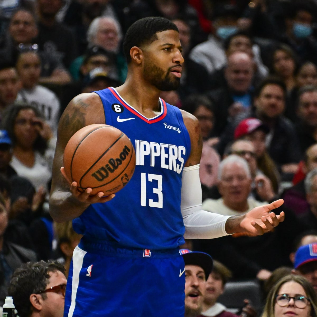 Paul George injury update: Will Clippers SF play in first round of 2023 NBA  playoffs? - DraftKings Network