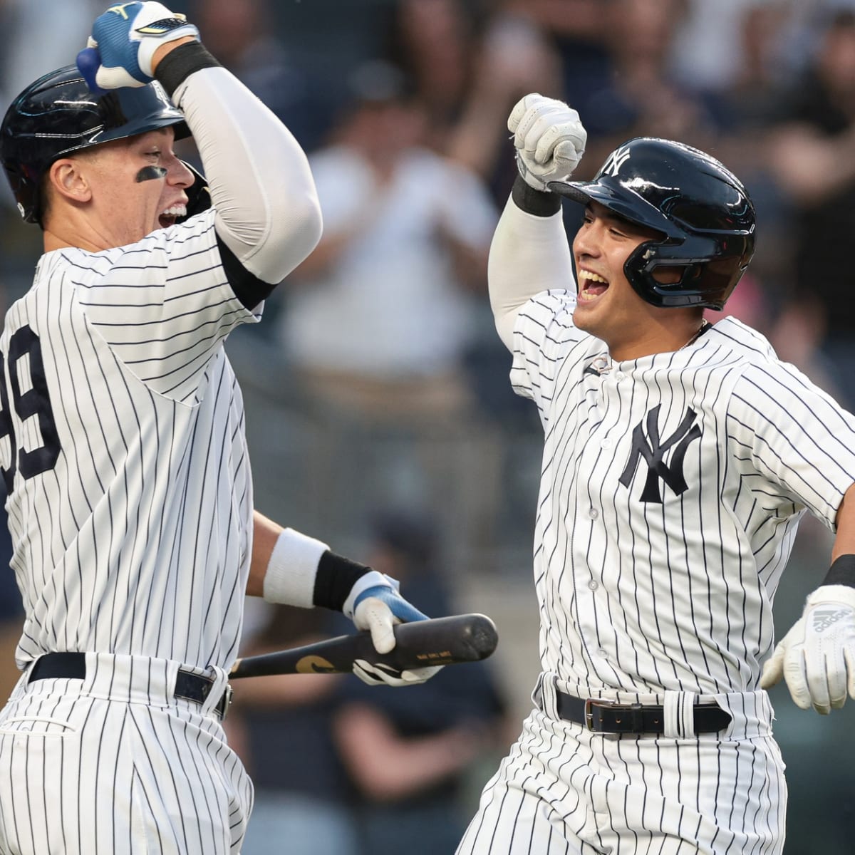 WATCH: New York Yankees' Rookie Anthony Volpe Hits First Major League Home  Run - Fastball