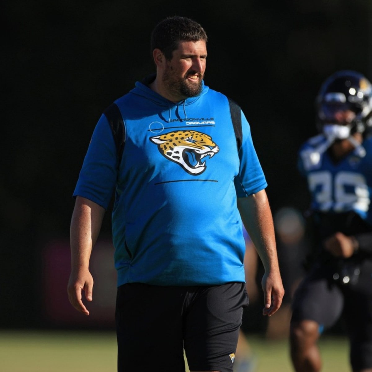 Jacksonville Jaguars Defensive Line Coach Brentson Buckner during