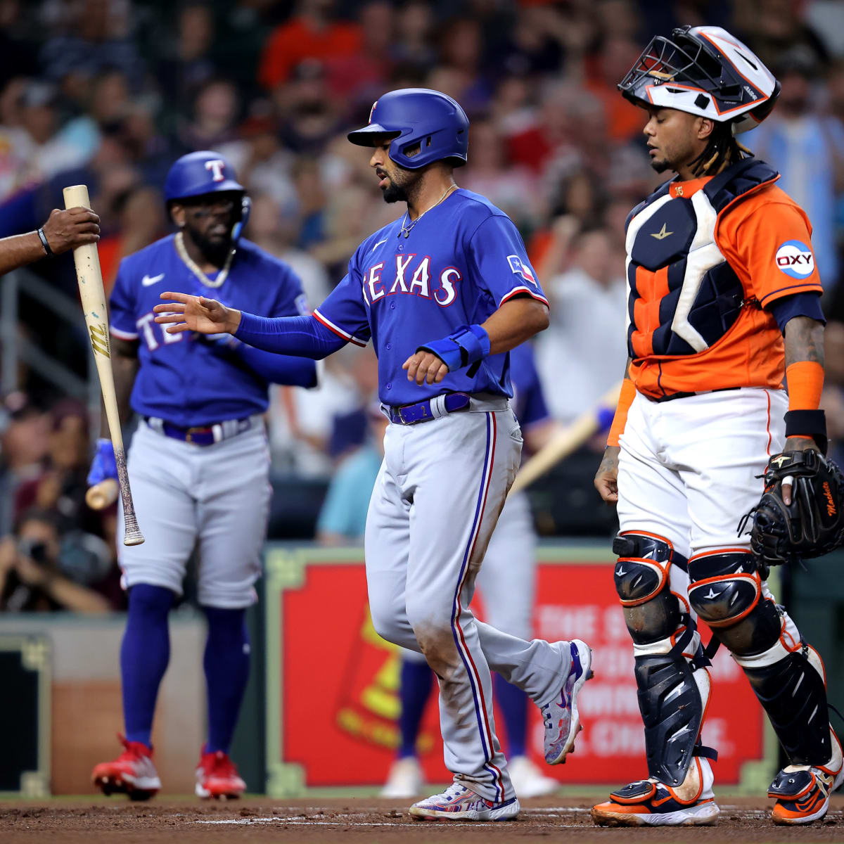 Texas Rangers Rivalry With Houston Astros Heated, But Hate Is Between  Fanbases - Sports Illustrated Texas Rangers News, Analysis and More