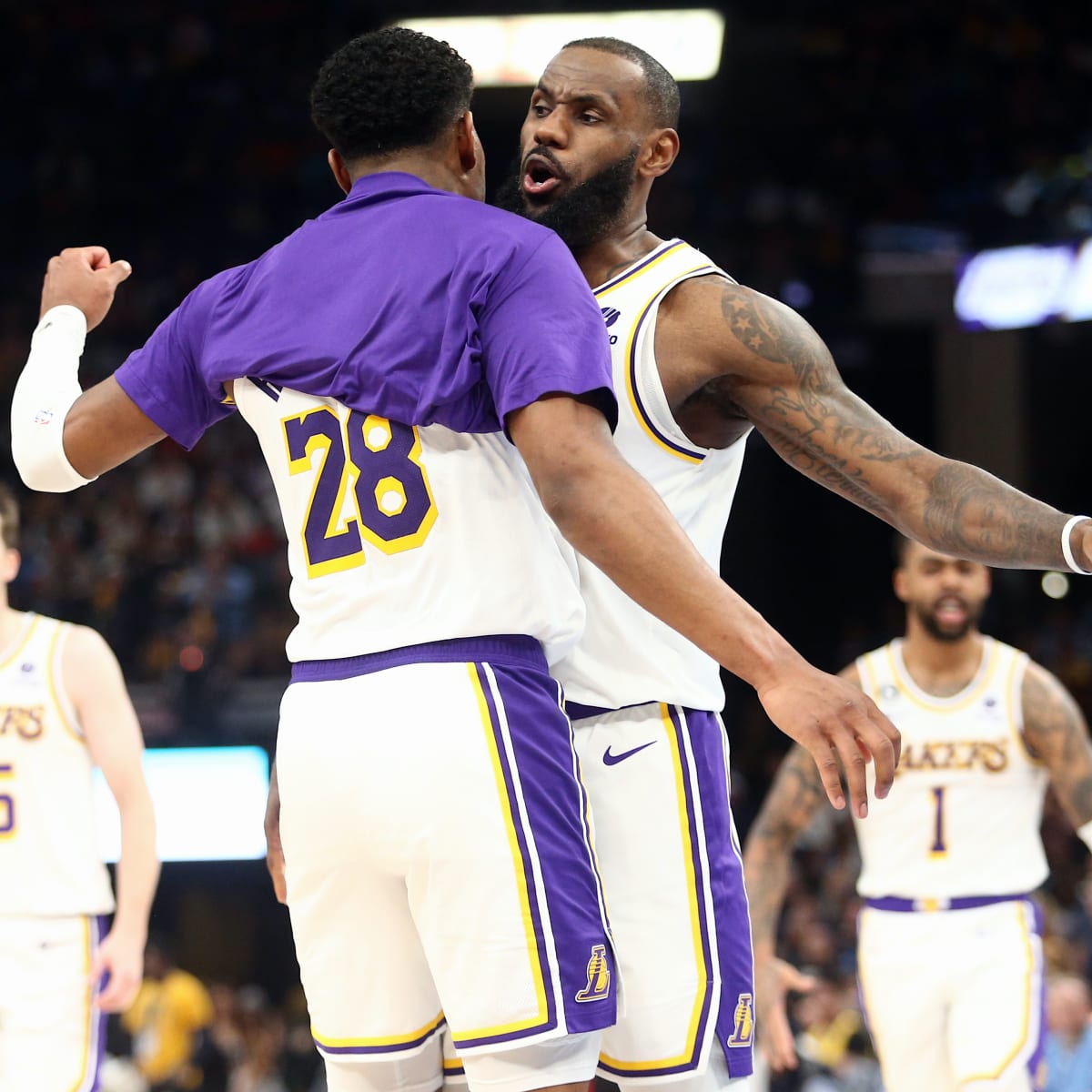 Lakers Practice ! LeBron James & Rui Hachimura are the last 2 in the gym  working 