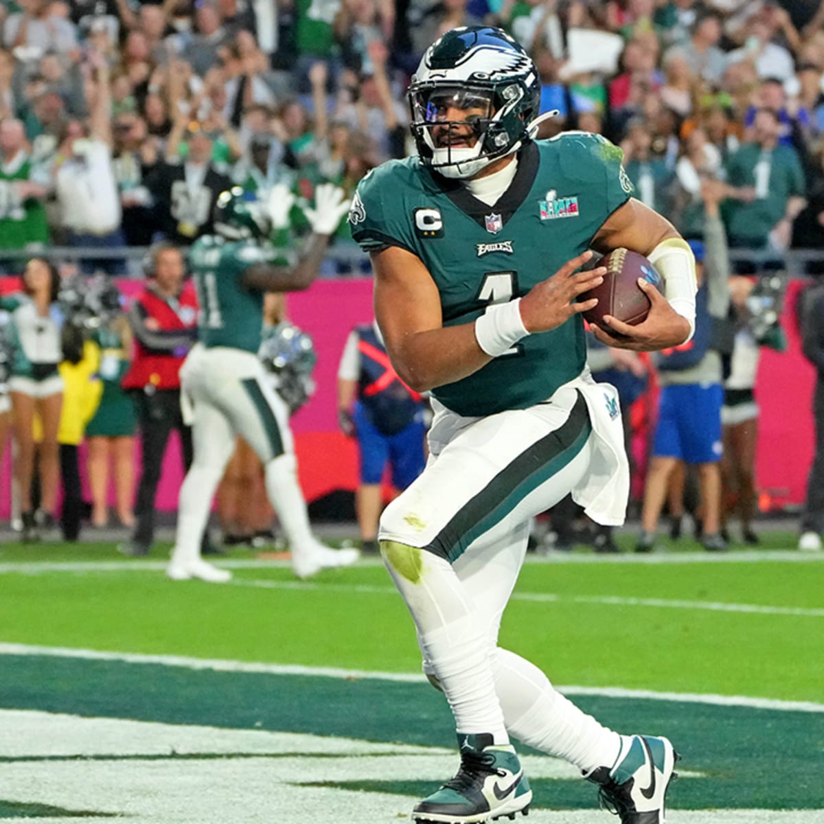 Philadelphia Eagles quarterback Jalen Hurts had surgery to remove