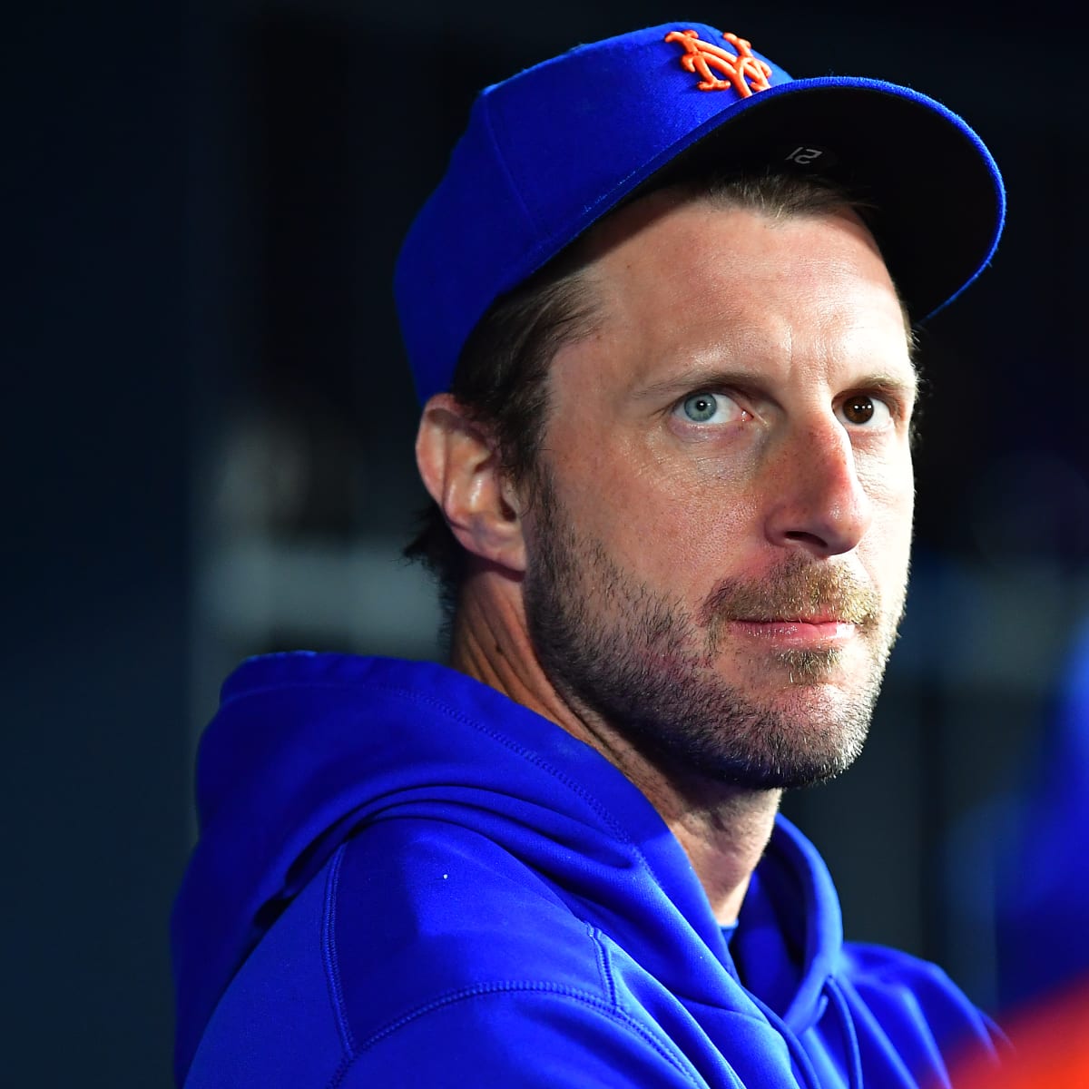 PHOTOS: Mets ace Scherzer pitches to sold-out crowd at Dunkin