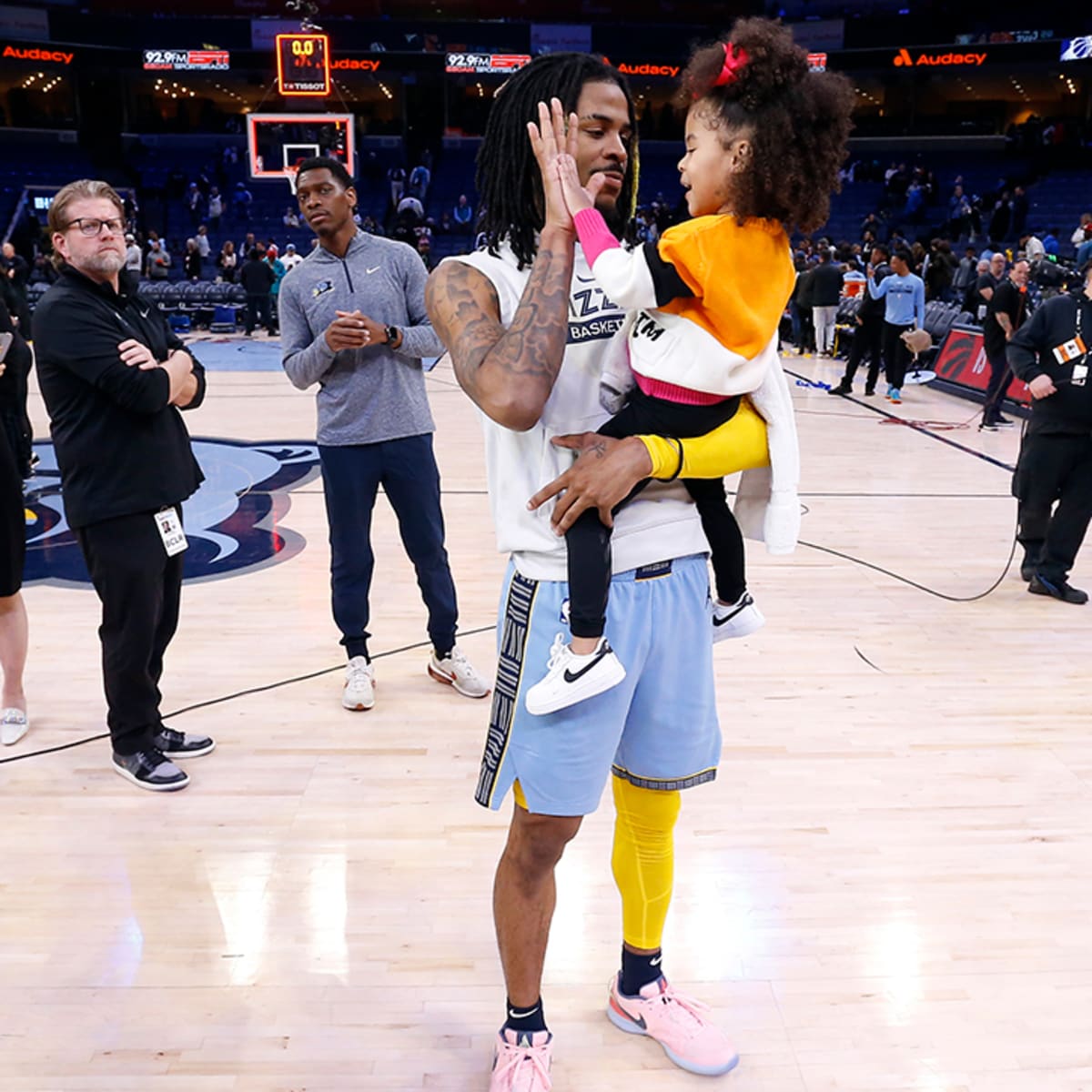 Ja Morant's Daughter Has Message for Grizzlies Fans After Playoff Win vs. Lakers - Sports Illustrated