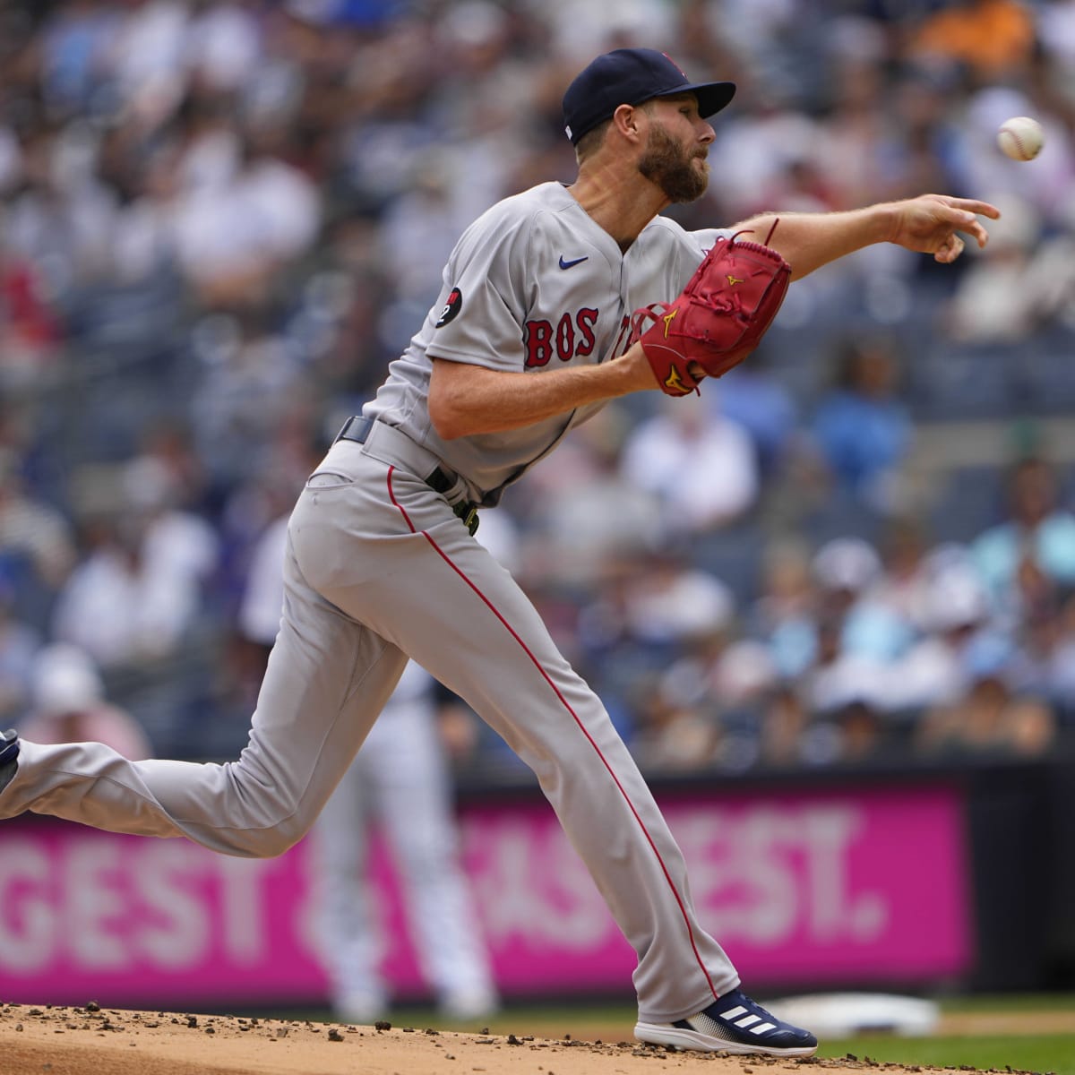 Red Sox undone by Chris Sale's zero-strikeout start, fall to