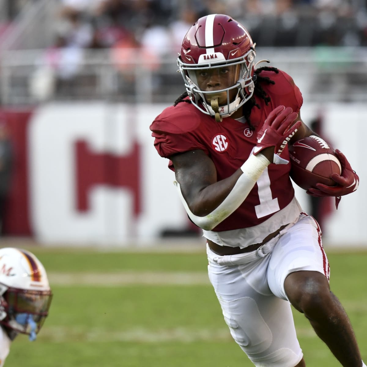 Detroit Lions stun by picking Alabama RB Jahmyr Gibbs at No. 12 overall in  NFL draft 2023