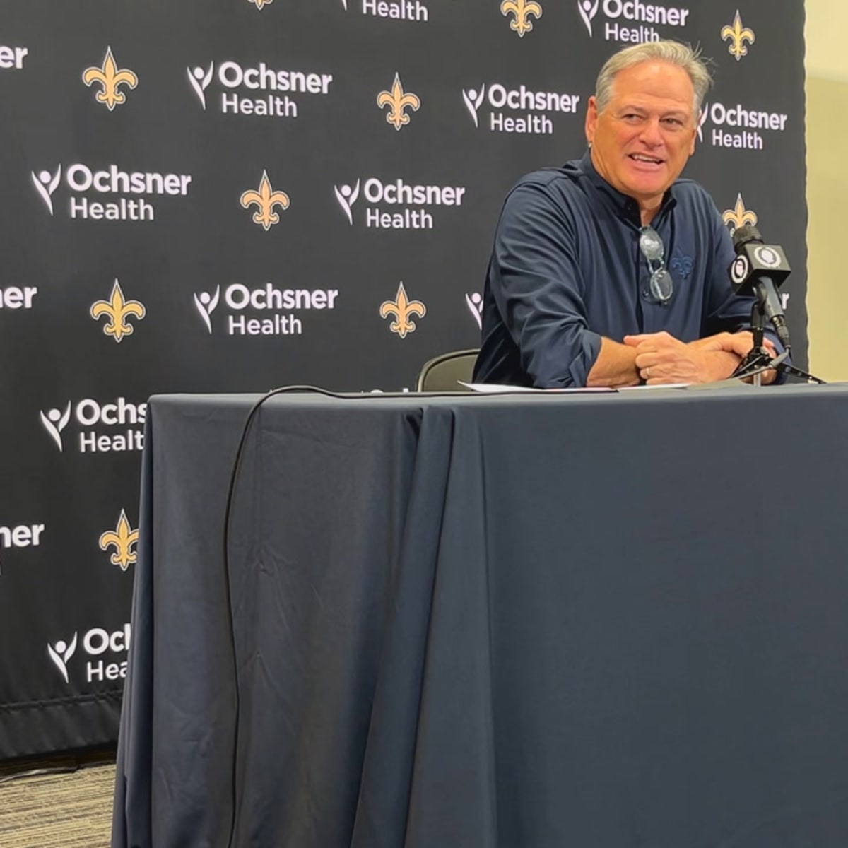 Saints GM Mickey Loomis not rushing coach changes, offseason strategy