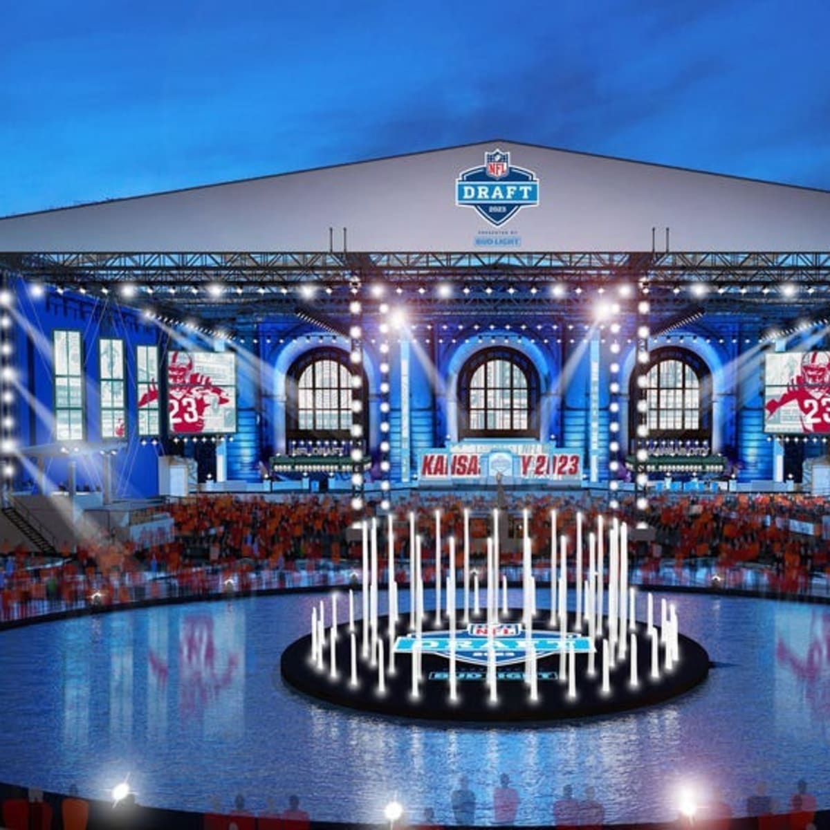 Highlights from 2023 NFL Draft's opening night (Round 1) at Kansas City's  Union Station