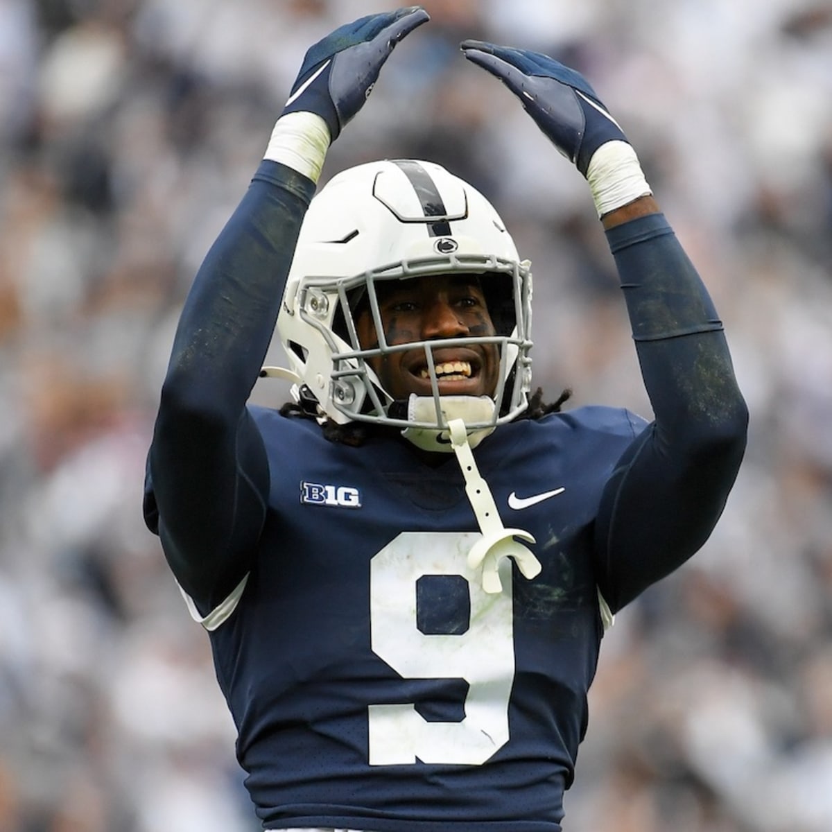 Penn State's Joey Porter Jr. visits with Steelers, who seek potential CB in  1st round of draft