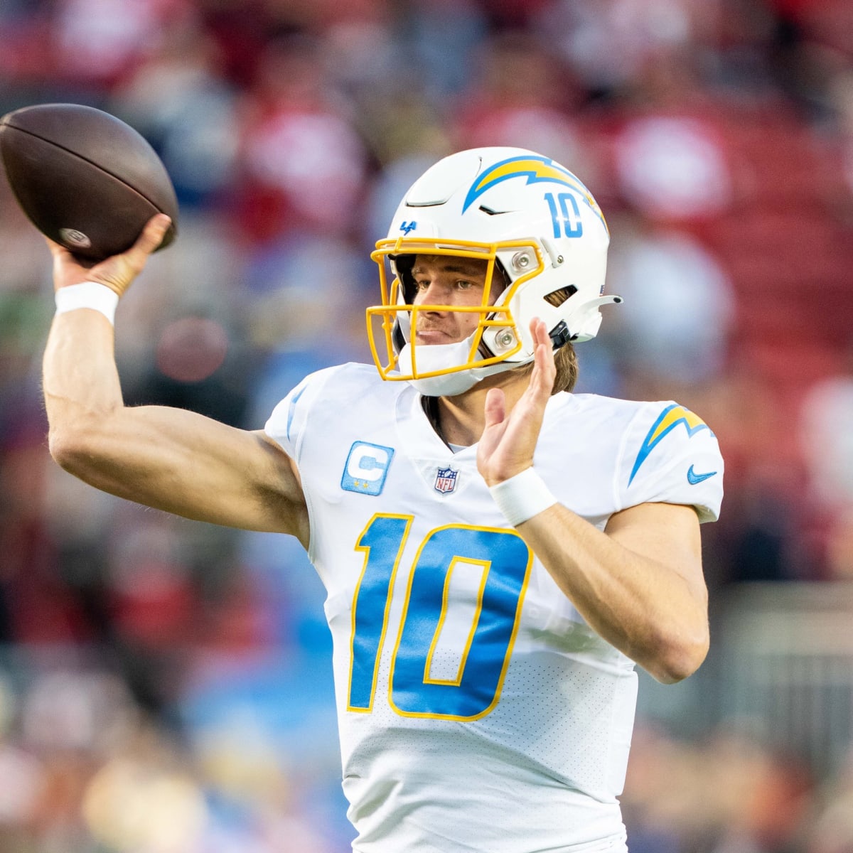 Lids Justin Herbert Los Angeles Chargers Nike Youth Player Name & Number  T-Shirt - Powder Blue