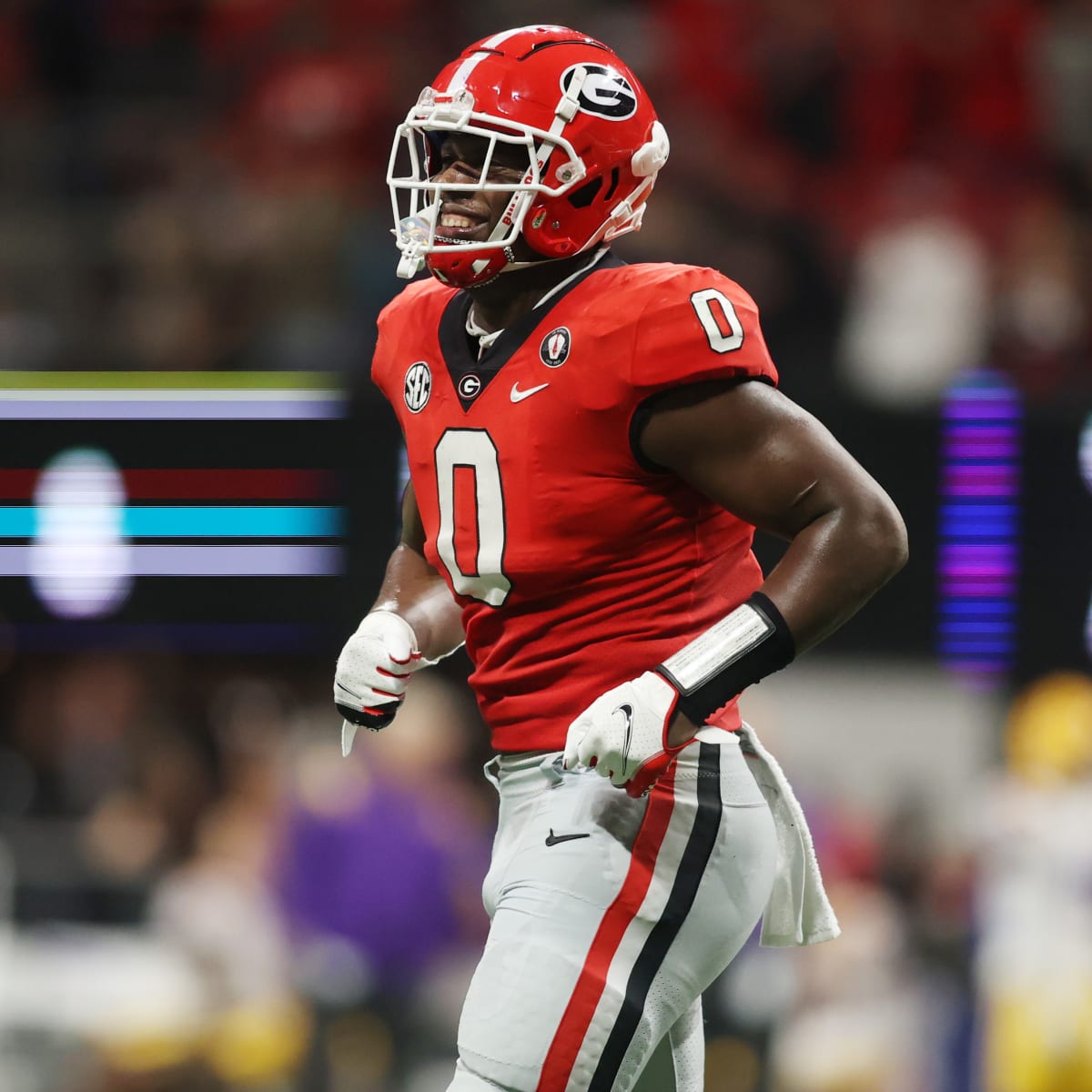 Georgia TE Darnell Washington lights up the Scouting Combine