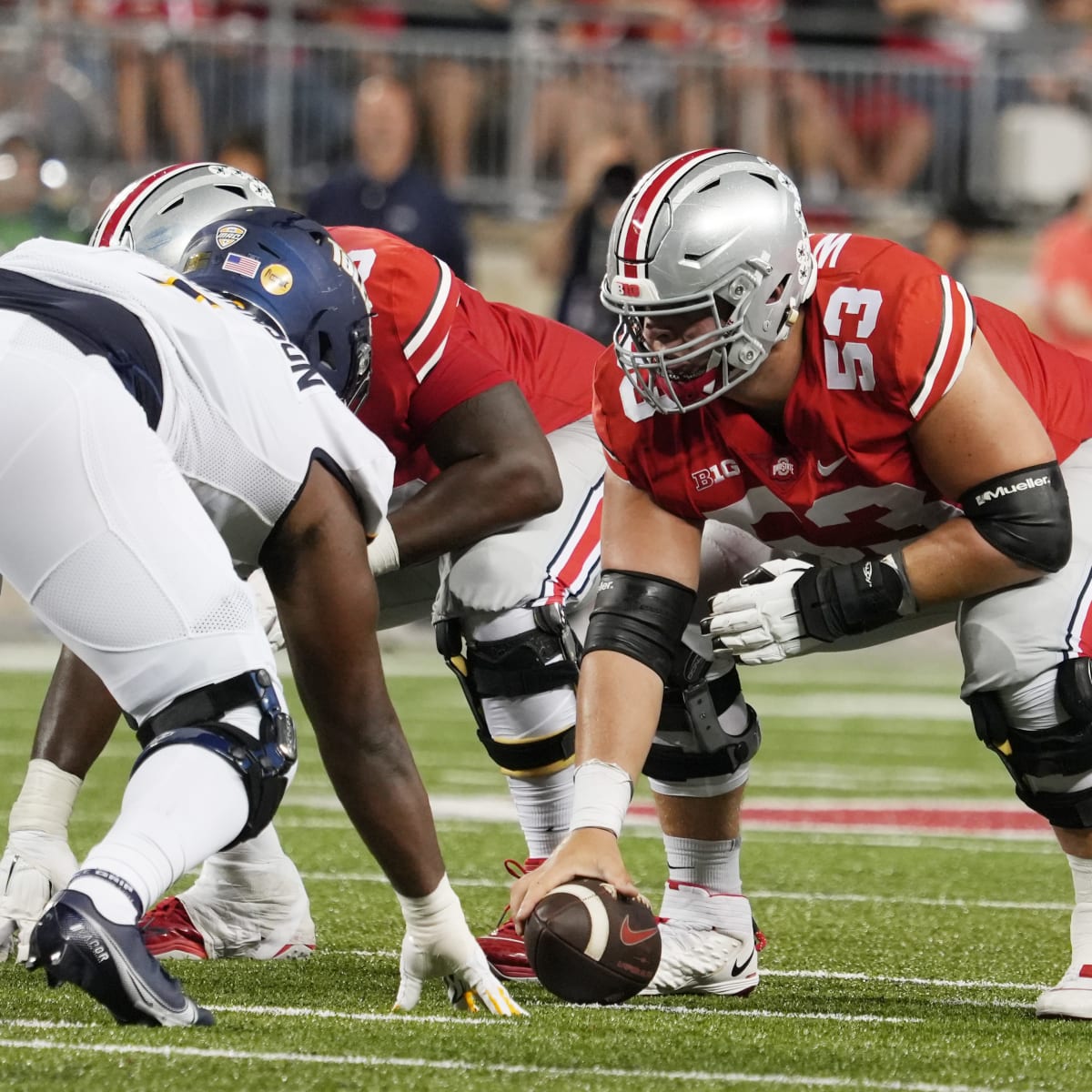 Ohio State center Luke Wypler selected by the Browns in the NFL draft
